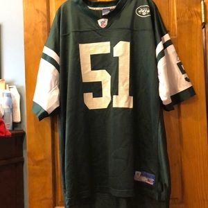 COPY - (never worn) Reebok #51 official Jets jers…
